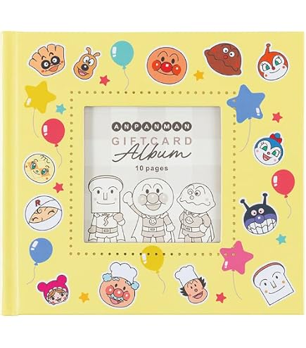 Amazon.co.jp: ナカバヤシ アンパンマン 記録ブック TBK-400-2 ブルー